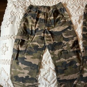 Camouflage Cargo Pants (pull on) NWT